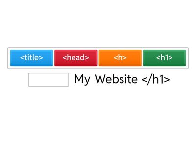 HTML Tags