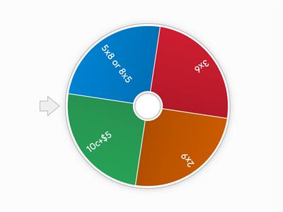 Spin the wheel Math