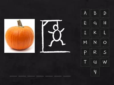 HALLOWEEN - HANGMAN