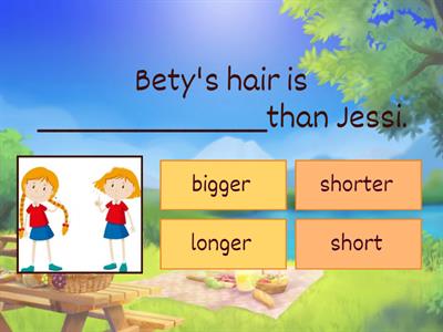  COMPARATIVE SHORT ADJECTIVES