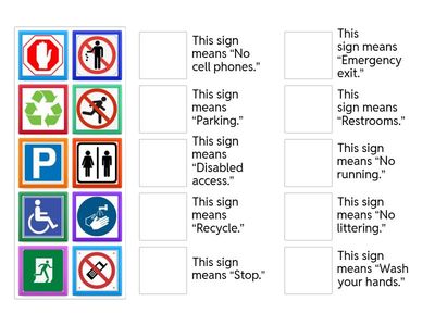 2. Public Information Signs