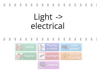 Energy Transformations