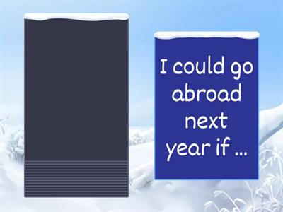 zero/first conditionals 