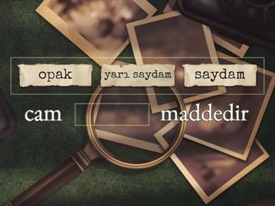 fen bilimleri boşluk doldurma