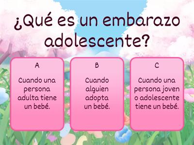 El embarazo en adolescentes