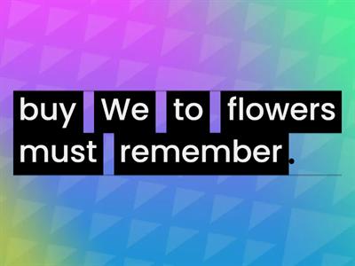 must/have to, should/shouldn't