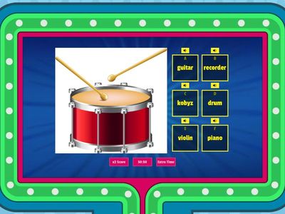 Musical instrument 3rd grade