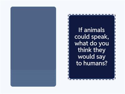 B2 listening & speaking 'Animals'