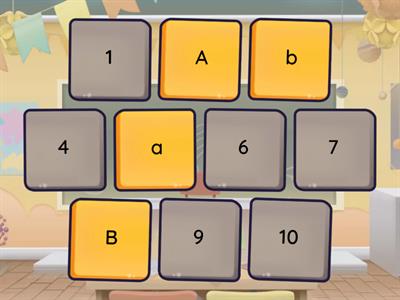 Matching Uppercase to Lowercase