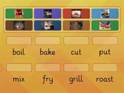 Cooking verbs