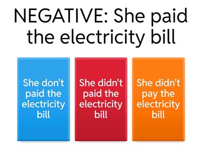 Negative, Affirmative and Interrogative - L96