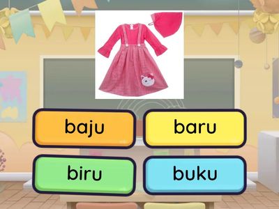 Belajar Membaca Dengan Gambar