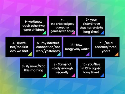 EC I1 M1 - 2B Present Perfect Continuous