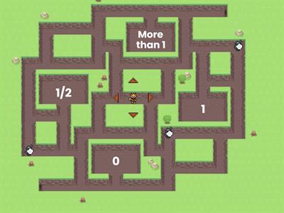 Benchmark Fractions Maze Chase