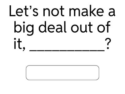 Question tags advanced