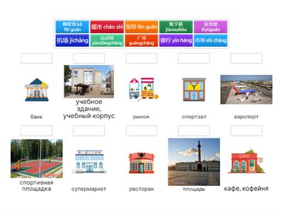 Места в городе  HSK 2