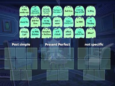  Past Simple vs Present Perfect