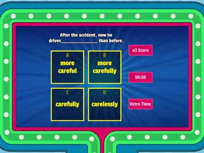  ADVERBS COMPARATIVE and SUPERLATIVE 