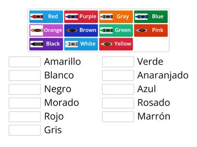 Colors in Spanish