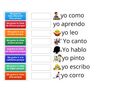 School Subjects and Verbs