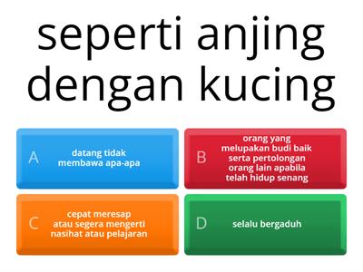 [Kuiz] Peribahasa Primari 5 - 6 [21-30]