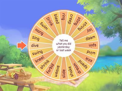 Irregular past tense verbs