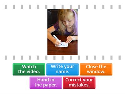 Classroom Language 2