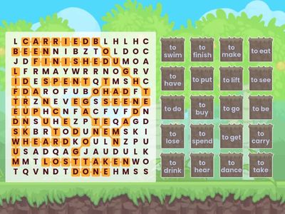 🧩🎉 Past Participle Wordsearch: Let's Celebrate! 🎊