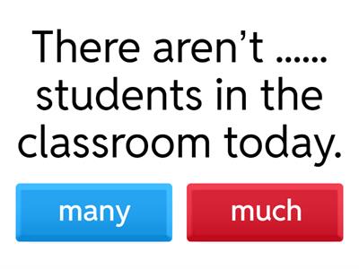 Quantifiers #3 | Much or Many