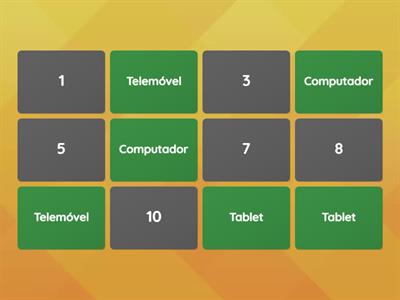 Jogo da Memória sobre a Internet Mais Segura