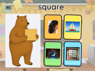 Bear - choose the shape