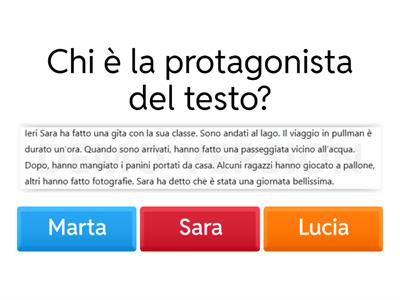 Prova Invalsi Italiano Simone 2A