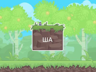 шипящие слоги