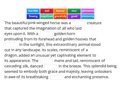 Non-chronological report of a mythical creature