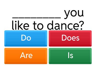 Simple Present - YES/NO questions