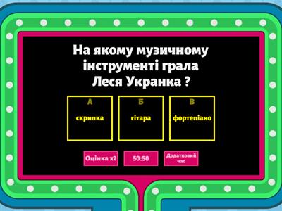 Сторінки життя Лесі Українки