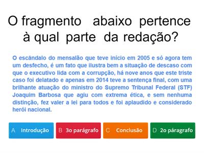 REDAÇÃO - PARTE II