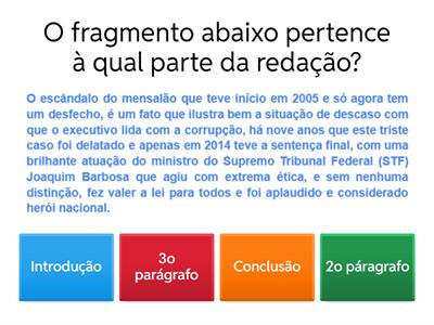 REDAÇÃO - PARTE II