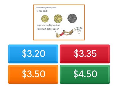 Challenge Cards Australian money