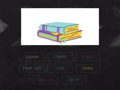 Things in the classroom