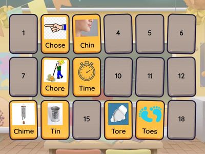 Minimal Pairs /t/ & "ch"