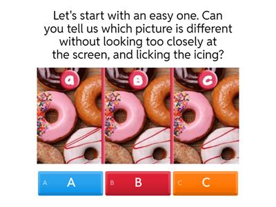  Spot the Difference: Donut Edition