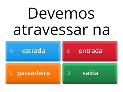 Educação rodoviária 5 ano