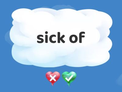 Prepositions after adjectives