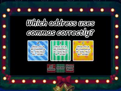 Commas in Addresses