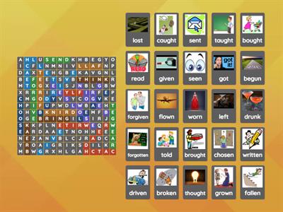 Past Participle Irregular verbs