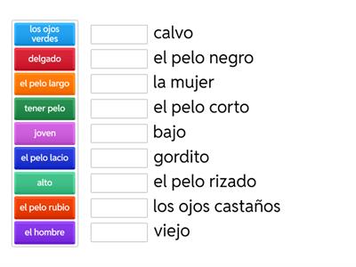 Aspecto físico (antónimos)