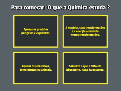Introdução a química (8⁰ano)