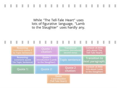 Matching Differences