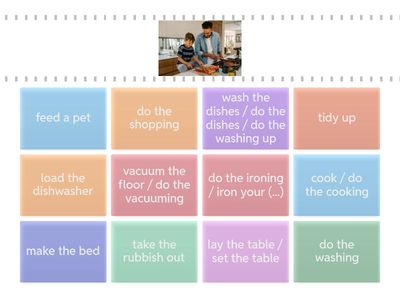 Gateway A2 Unit 2 Household chores